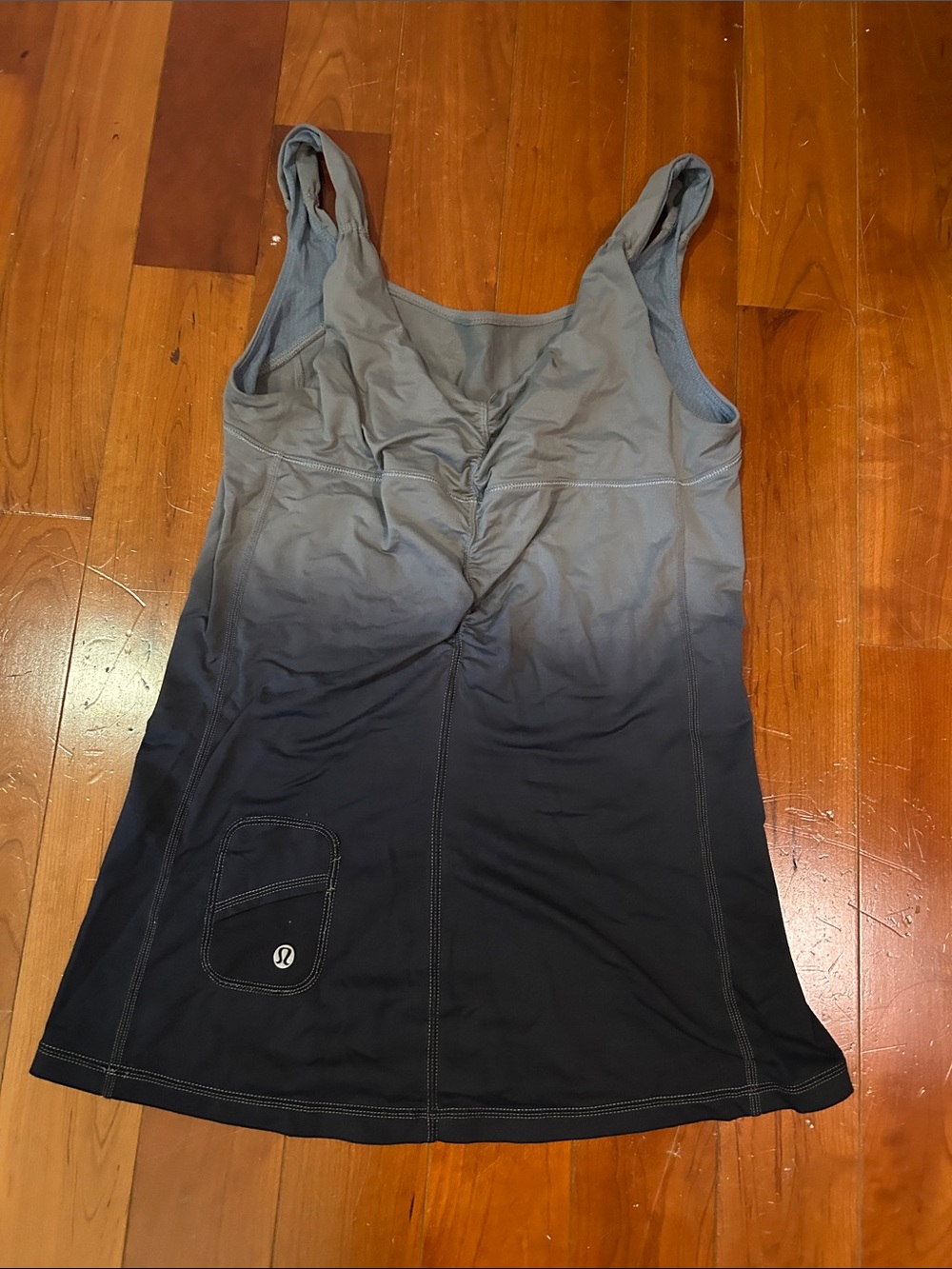 lululemon athletica Gray to Black Ombre Tank Top